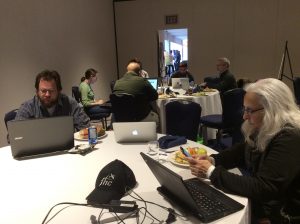 IA Wikipedia Edit-a-Thon at IA Summit. Images by Noreen Whysel. March 27, 2017
