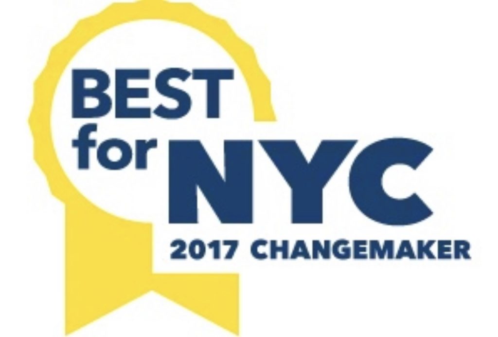 Best For NYC Changemaker Award Logo